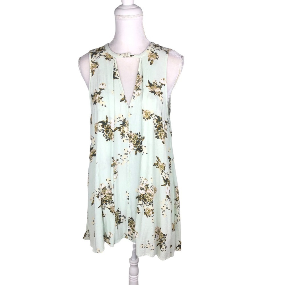 Free People tunic top dress swing pockets! Swing silhouette sleeveless